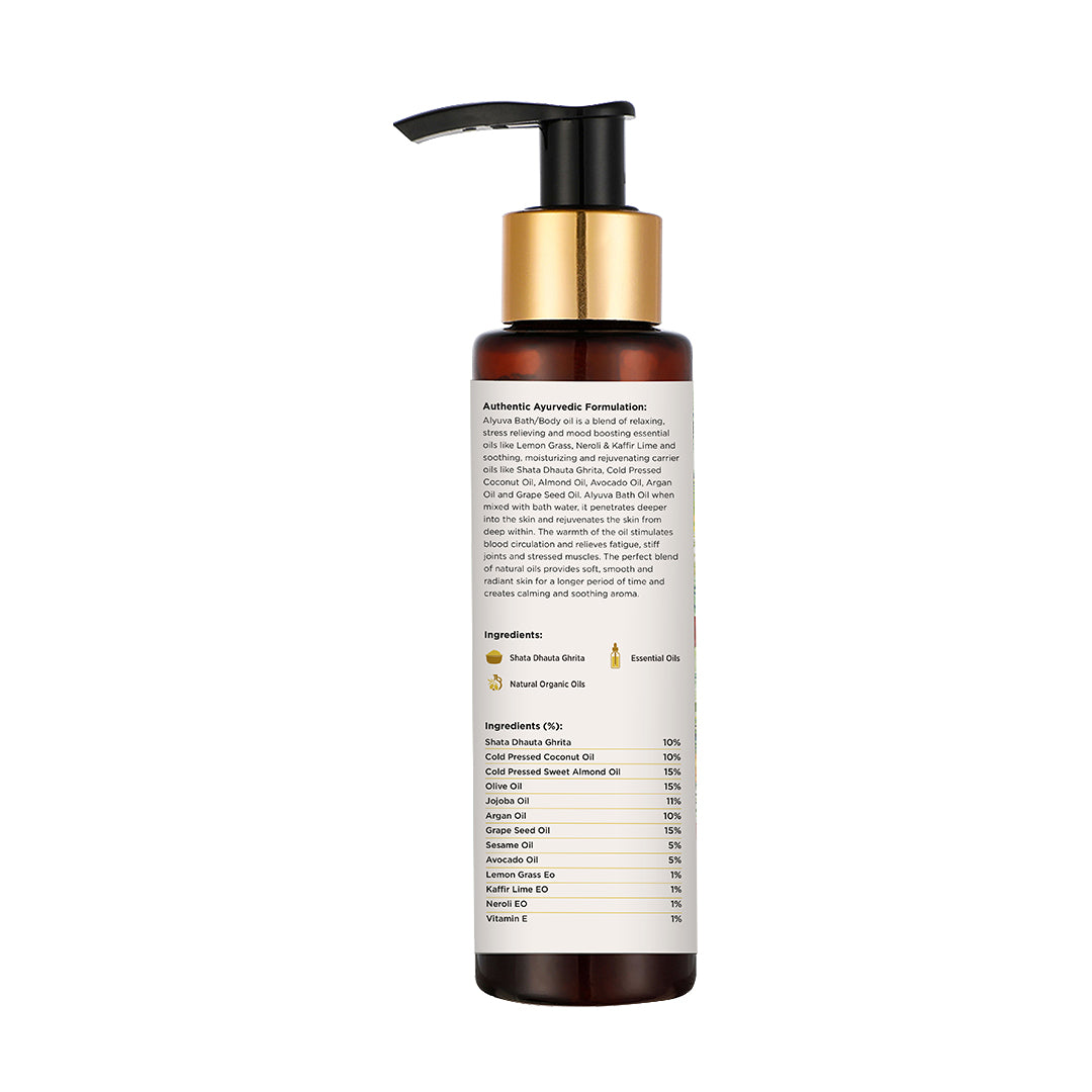 Alyuva Moisturizing Bath Body Oil, 100ml