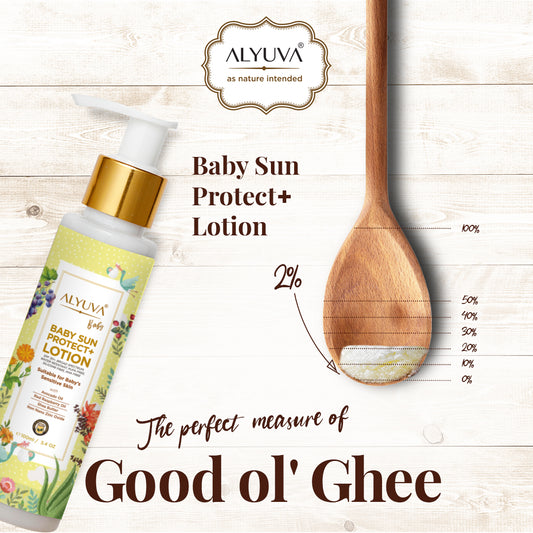Baby Sun Protect+ Lotion, SPF 30+, Natural Ingredients, 100ml
