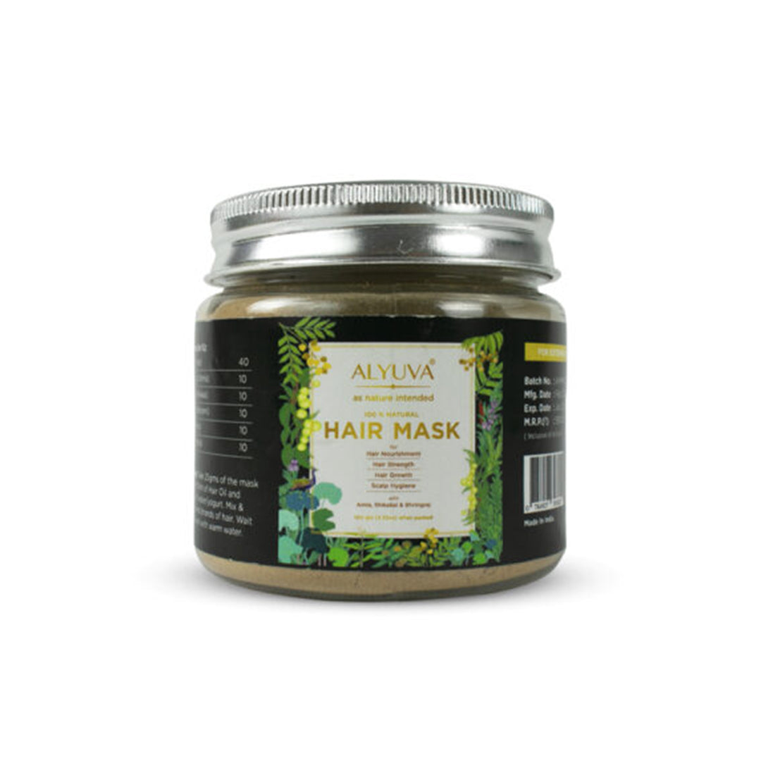 Hair Mask (Alyuva Herbal Hair Mask 100gm)