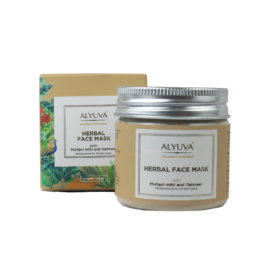Herbal Face Mask, For all Skin Types, 50gm
