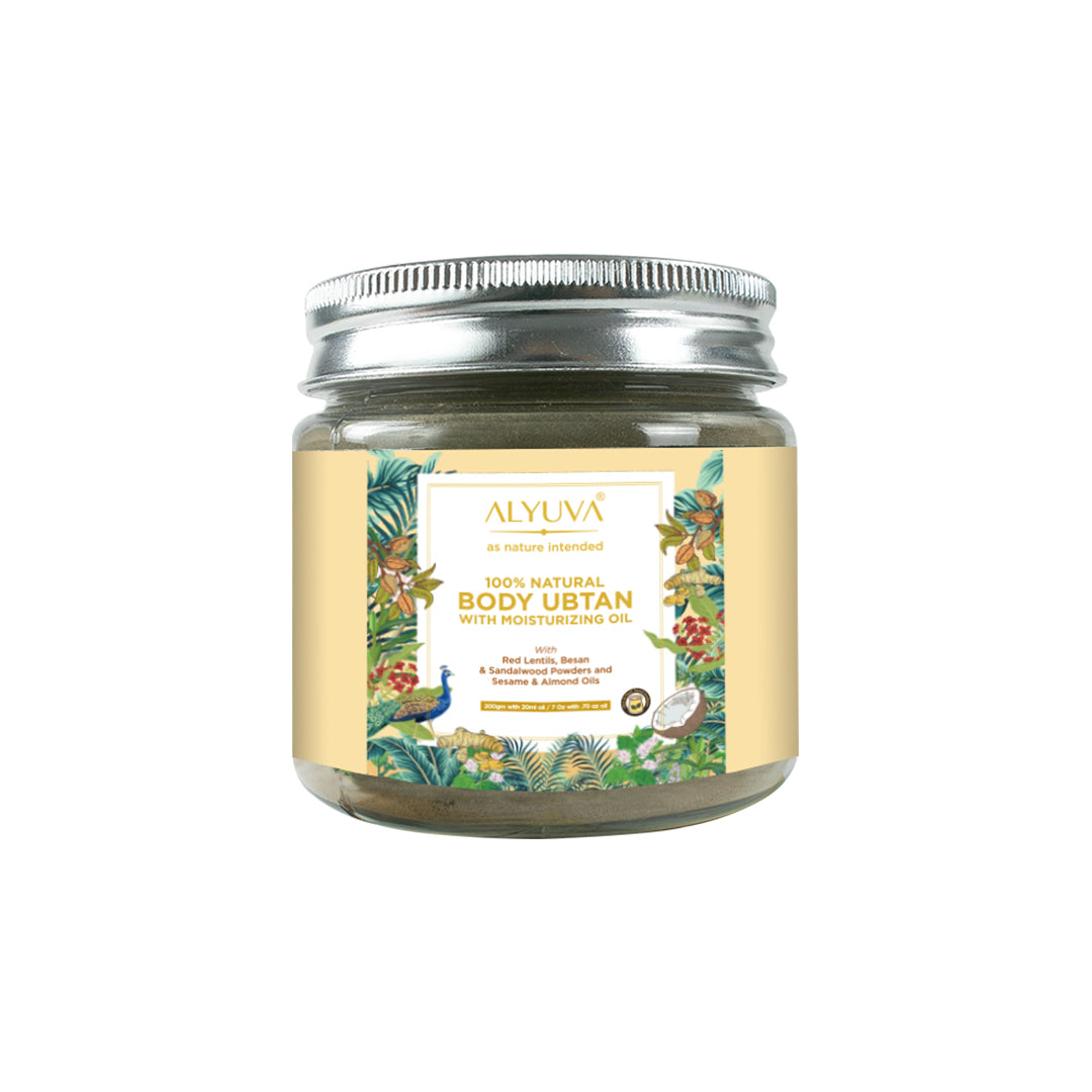 Body Ubtan with Moisturizing Oil, 200gm with 20ml Oil