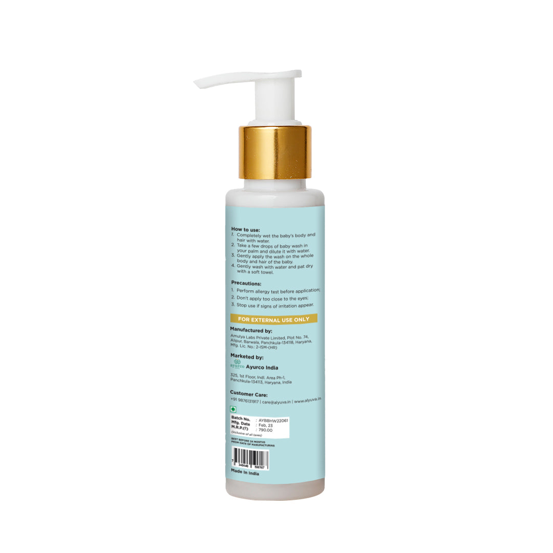 Soap Free Baby Body & Hair Wash, 100ml