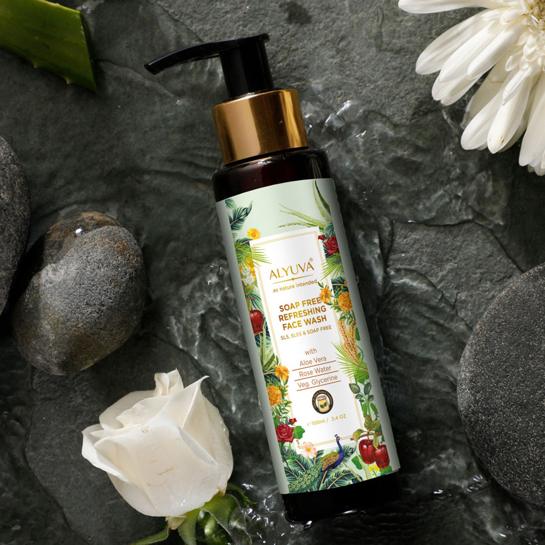 Combo Soap Free Moisturizing Body Wash (200ml) and Refreshing Face Wash (100ml)