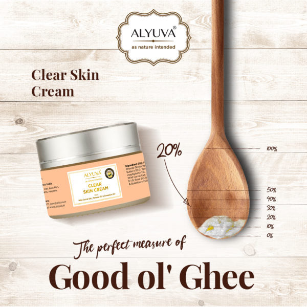 Clear Skin Cream, Natural Herbal Ingredients, 40gm