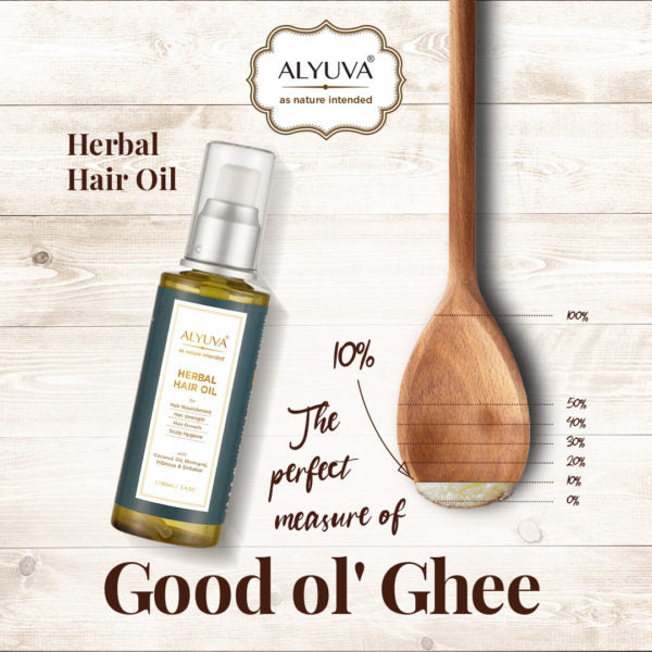 Herbal Hair Oil for Hair Nourishment, 100ml