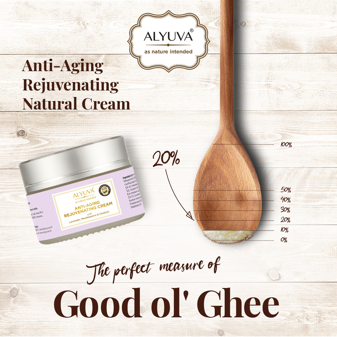 Anti-Aging Rejuvenating Cream, Day/Night Unisex Cream for all ages, Natural Herbal Ingredients, 40gm