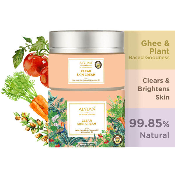 Clear Skin Cream, Natural Herbal Ingredients, 40gm