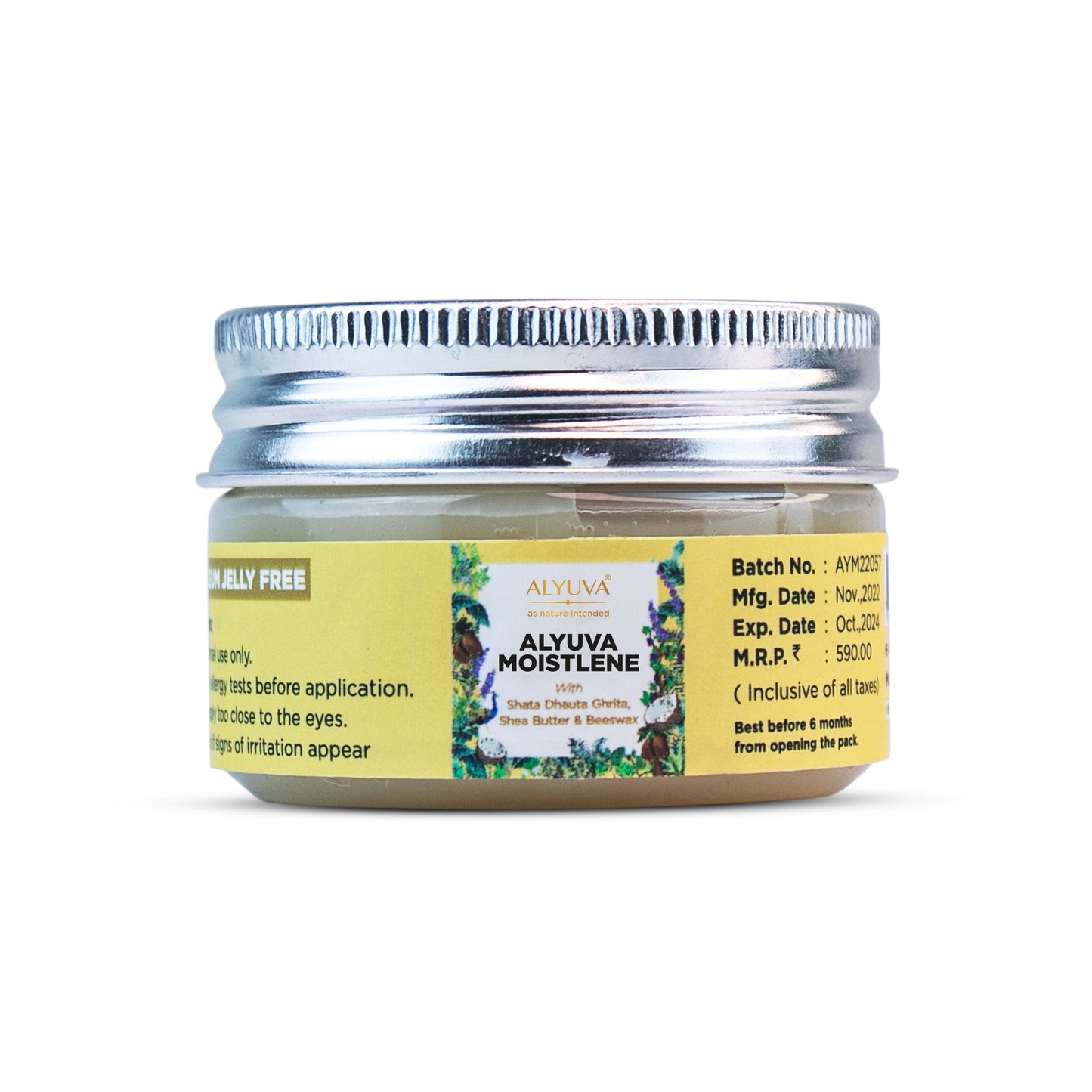 Moistlene, Petroleum Jelly Free Natural Body Butter