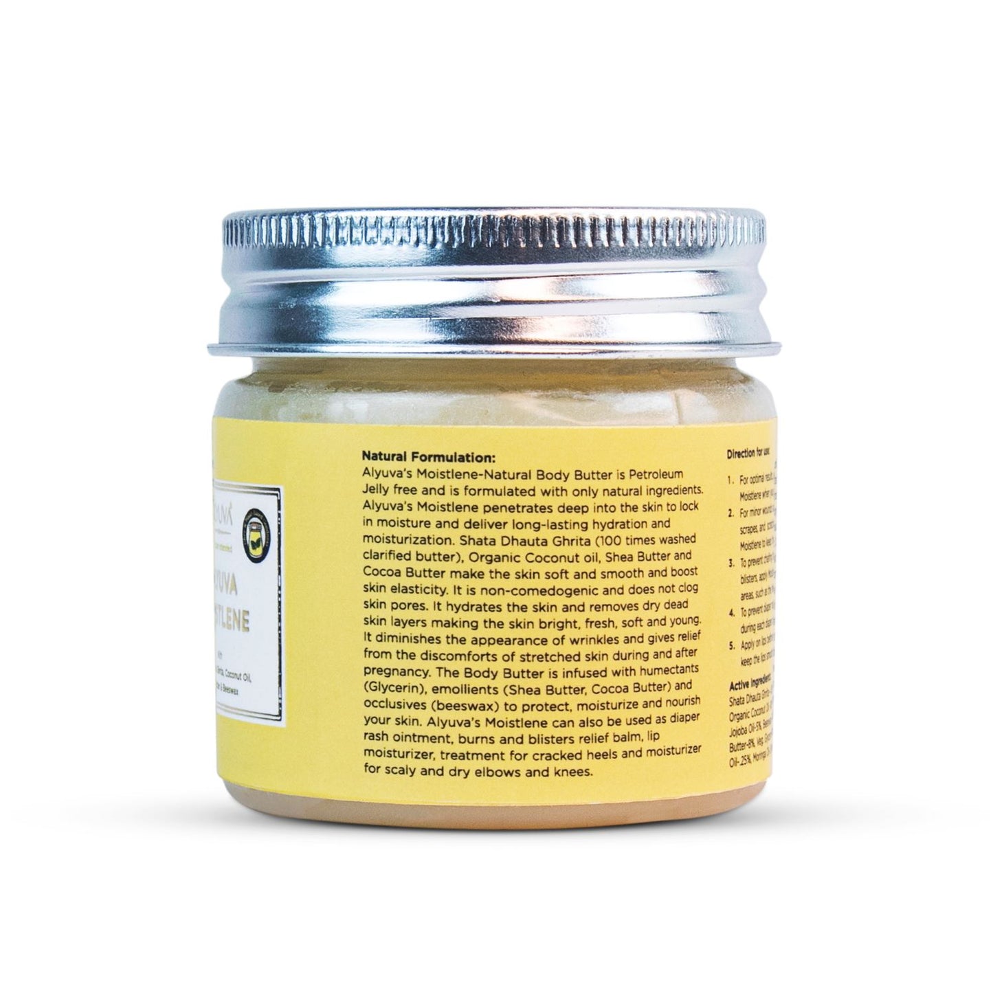 Moistlene, Petroleum Jelly Free Natural Body Butter