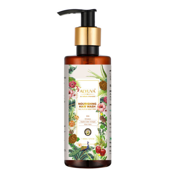 Nourishing Hair Wash with Shikakai, Soap Free, 200ml