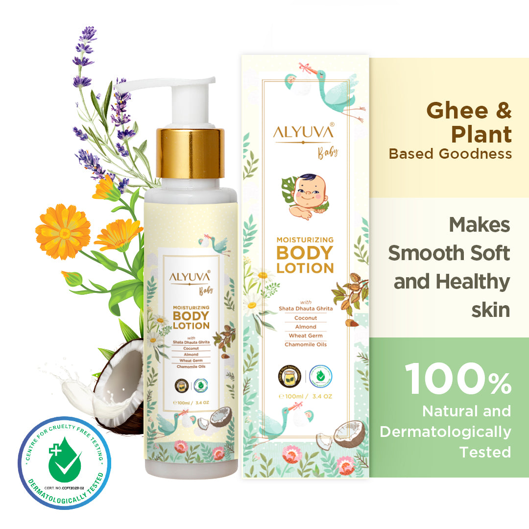 Baby Moisturizing Body Lotion, 100ml | Alyuva