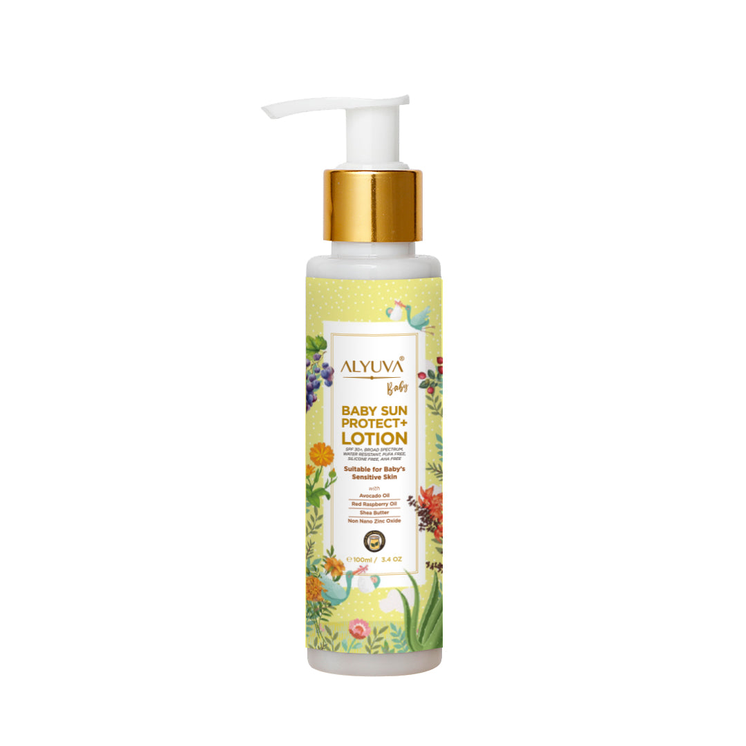 Baby Sun Protect+ Lotion, SPF 30+, Natural Ingredients, 100ml