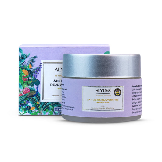 Anti-Aging Rejuvenating Cream, Day/Night Unisex Cream for all ages, Natural Herbal Ingredients, 40gm