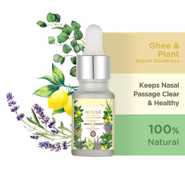 Shata Dhauta Ghrita Ghee Nasal Drops for Allergies – Alyuva