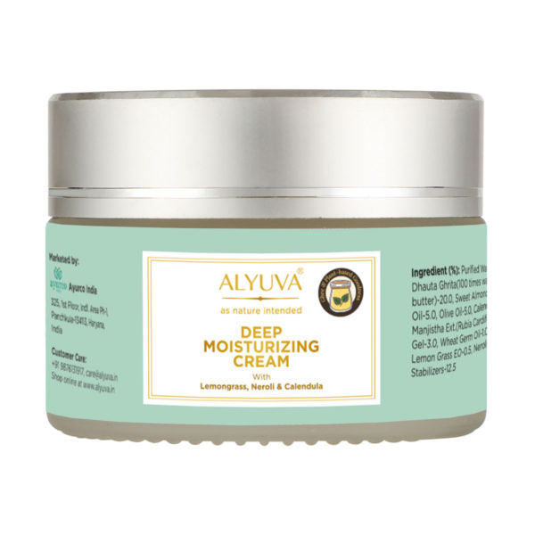 Ghee Enriched Deep & Intense Moisturizing Face & Neck Cream for Dry Skin, 40gm